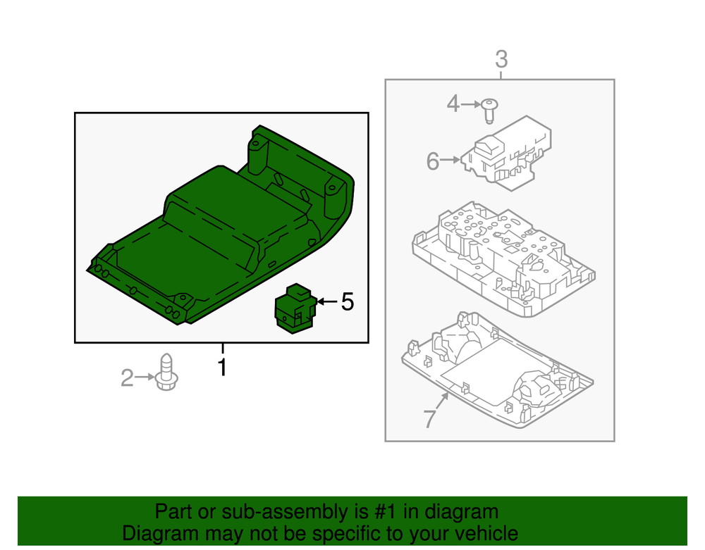 Genuine Console 5NN-867-591-RM5
