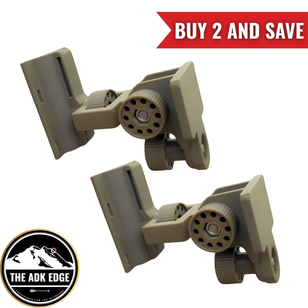 2-Pack SPYPOINT Flex / M / G36 Trail Camera Mount – USA-Made, Tool-less