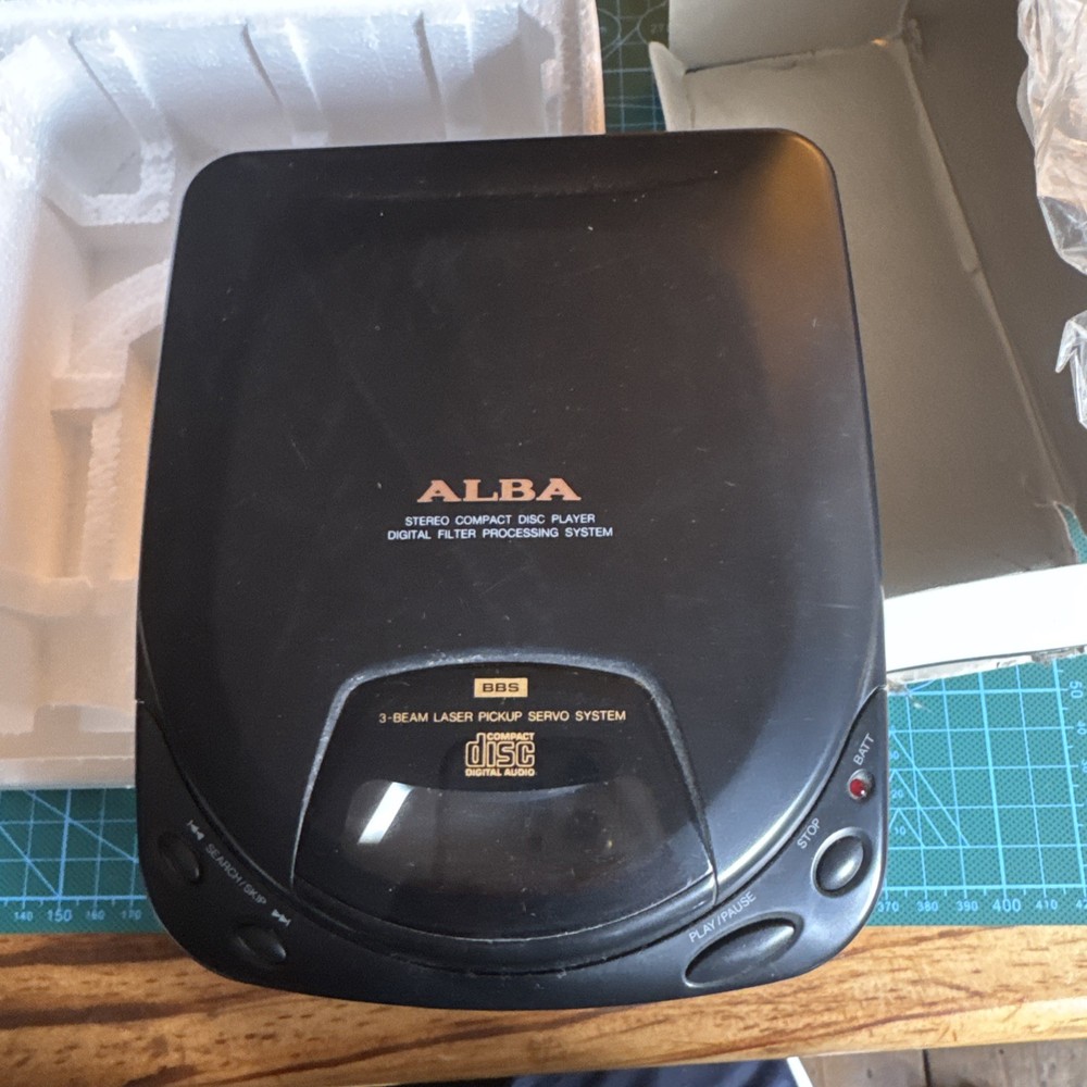Alba PCD 150 Personal CD player- Tested Working
