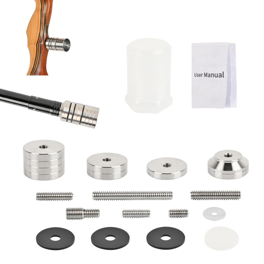 Archery Bow Stabilizer Weight, Customizable Bow Weight Set Bow Riser Archery ...