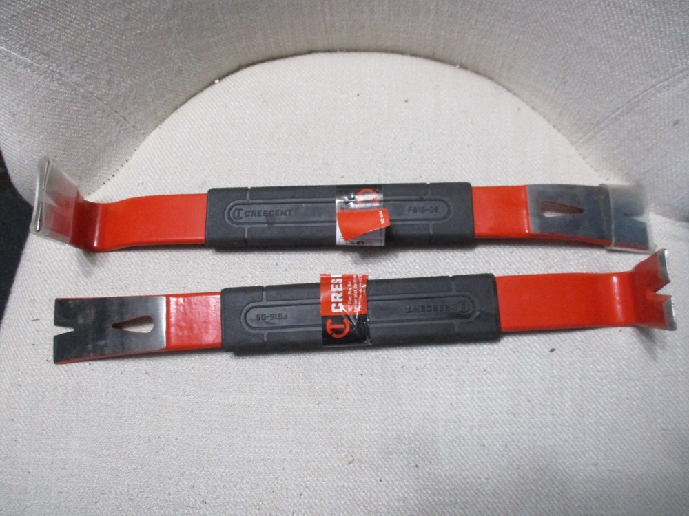 2 Pack - Crescent, Flat Pry Bar, 15" FB15-06 New