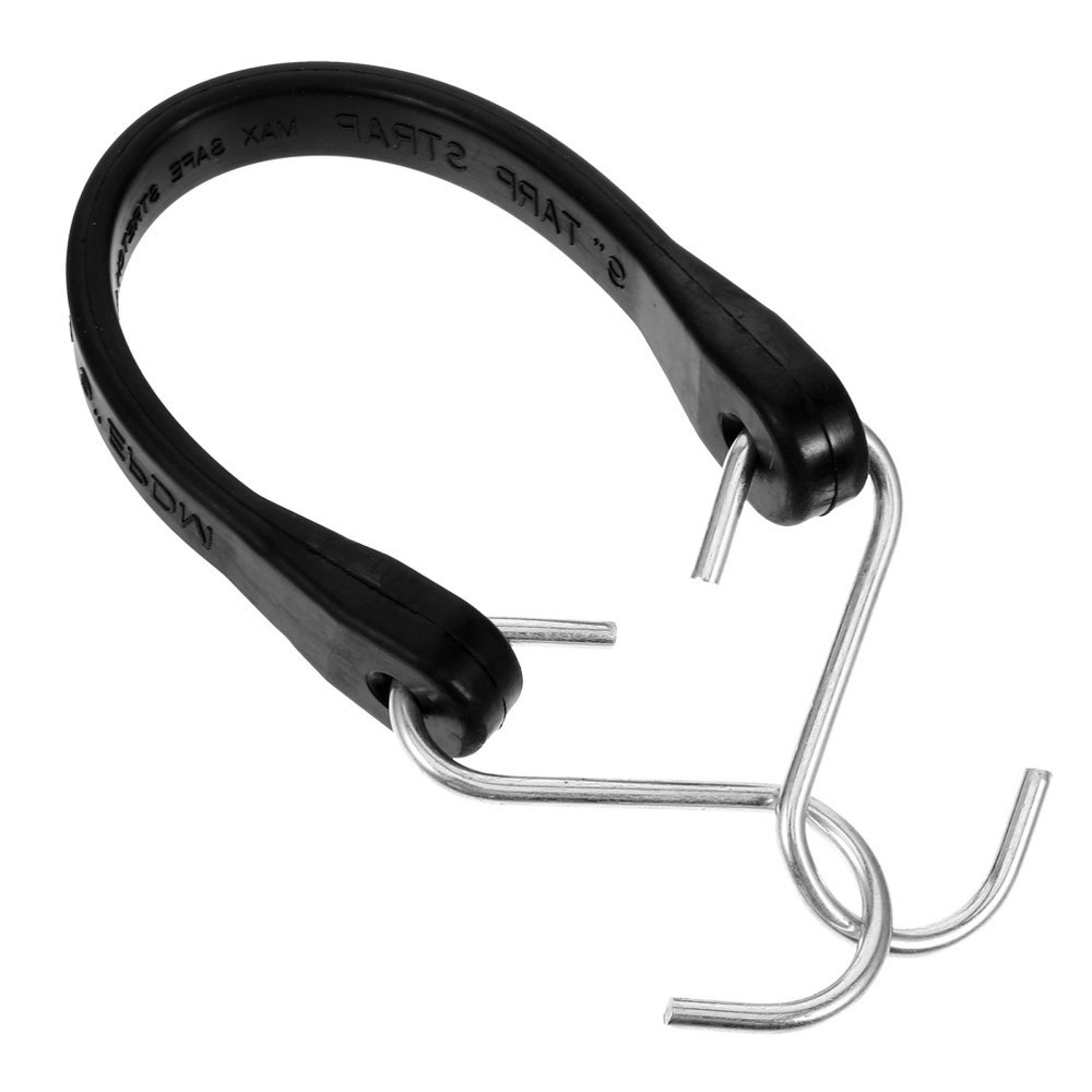 Cargo Tie down Strap Tarp Straps Fixing Rope Elastic Cord with Hook
