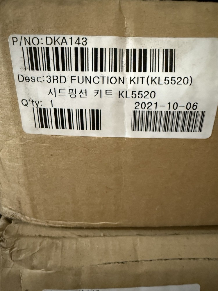 DKA143 Third Function Valve Kit For Kioti DK Series