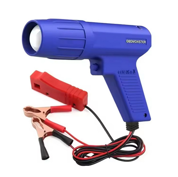 Ignition Timing Light 12V Gun Strobe Lamp Blue 200-10000R/Min Auto Diagnostic