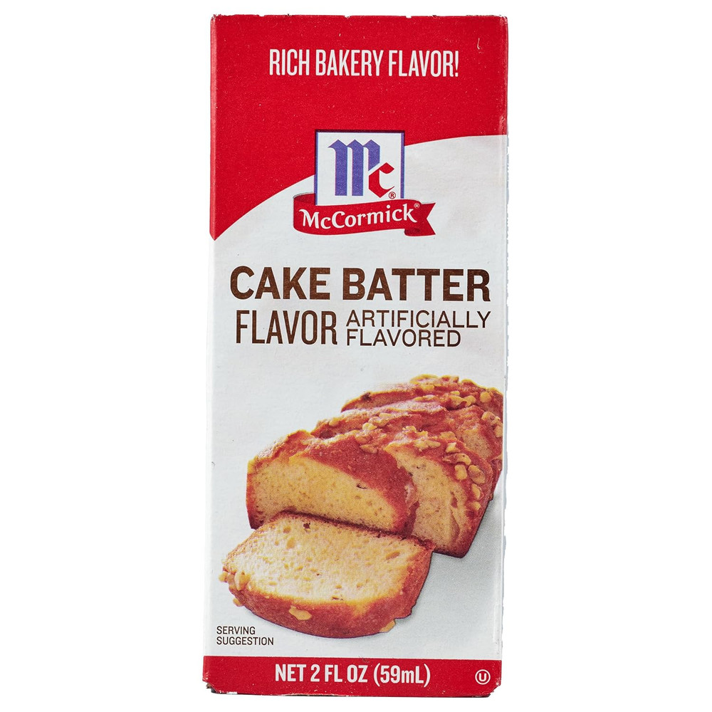 McCormick Cake Batter Flavoring, 2 Fl Oz Bottle