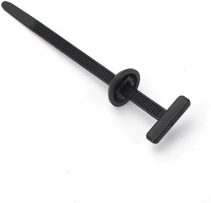 120Pcs Universal Cable Ties Buckle Self-Locking Nylon Zip Ties with Pin & Button