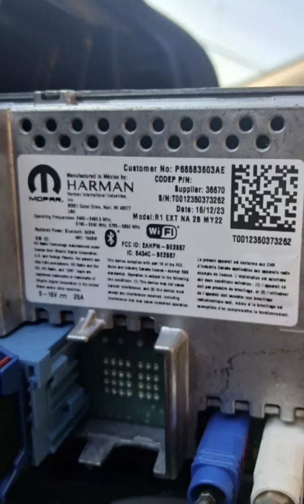 ✅ Dodge Durango Radio Code Unlock | Mopar Uconnect PIN | Instant Digital