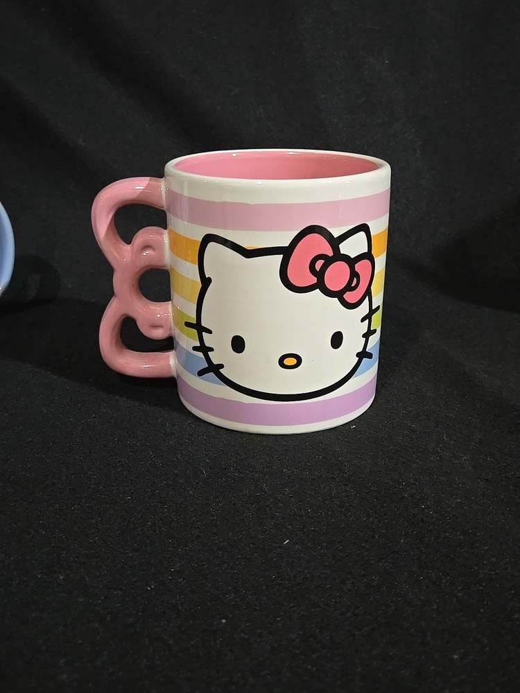 3 Sanrio Hello Kitty Ceramic Mugs