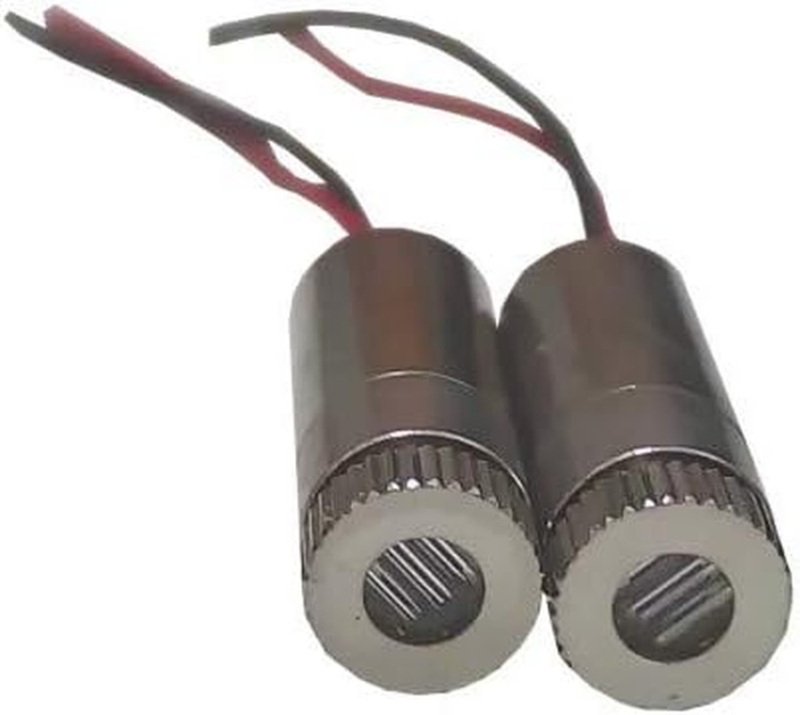 Laser Diode Module 650nm 5mw Red Diodes 2Pack (Laser Dot)