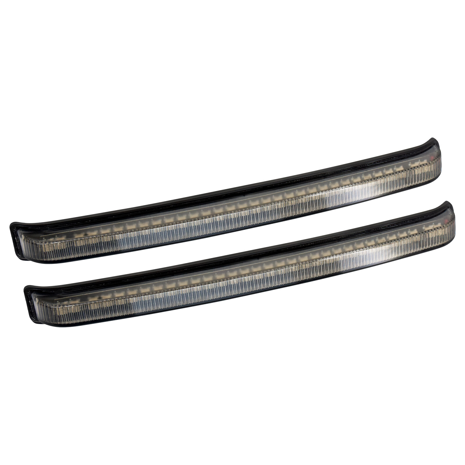 Saddlebag Turn Signal LED Light Somke Lens For Harley Road Electra Glide 08-2013