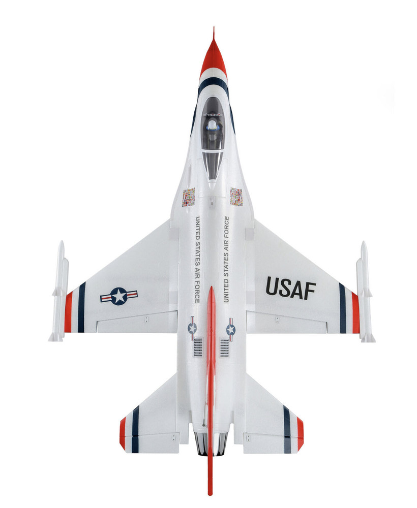 F-16 Thunderbirds 70mm EDF Jet BNF Basic with AS3X and SAFE Select