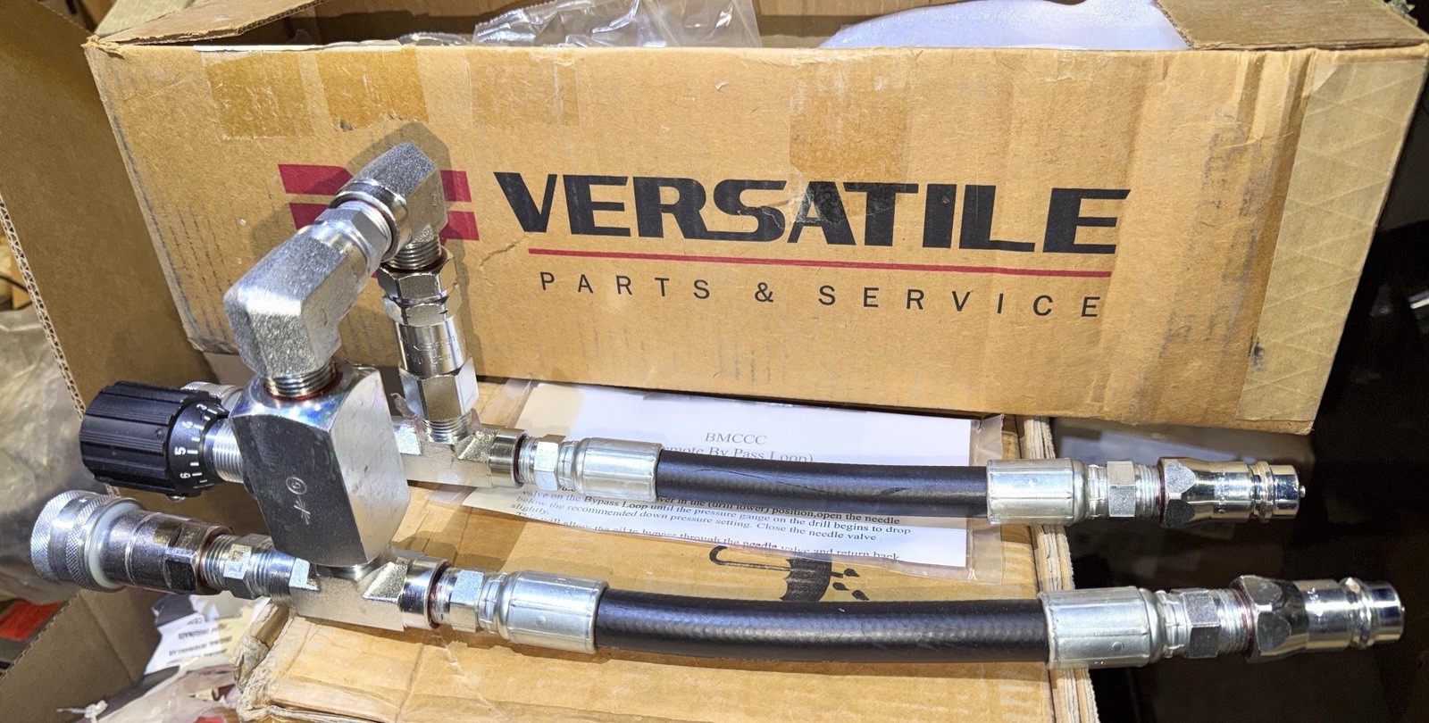 NEW 86033523 Buhler Versatile KIT HYDRAULIC CLOSED CENTER CONVERSION Tractor NIB