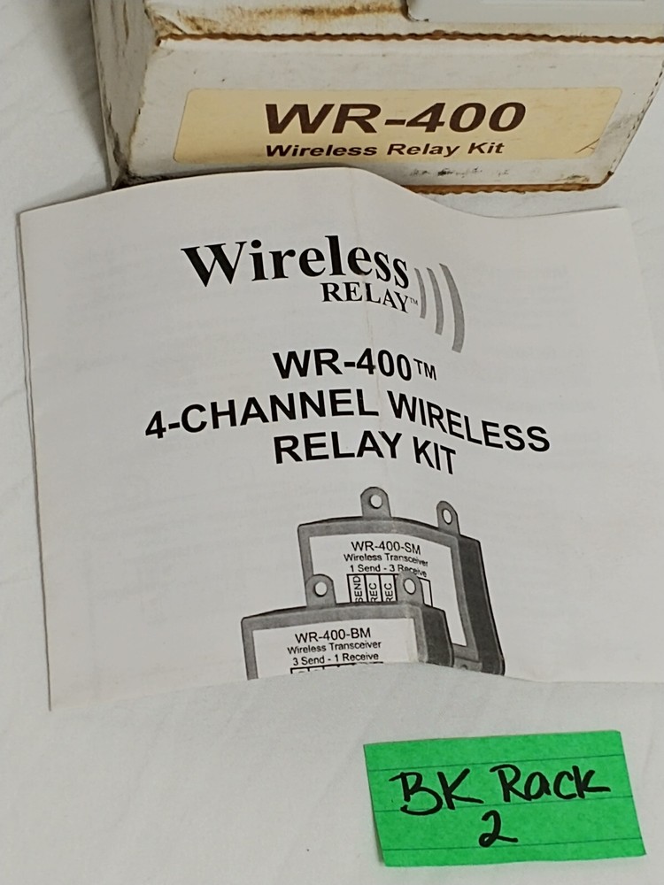 WR-400-SM Wireless Relay Kit