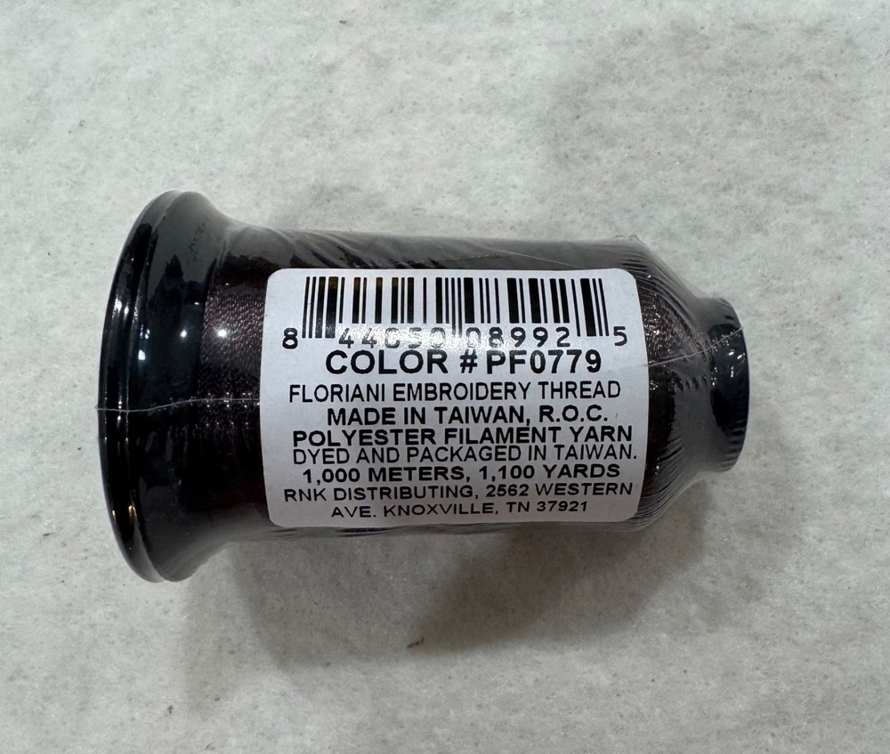 Floriani Embroidery Thread 10 New Spools Polyester Multiple Colors