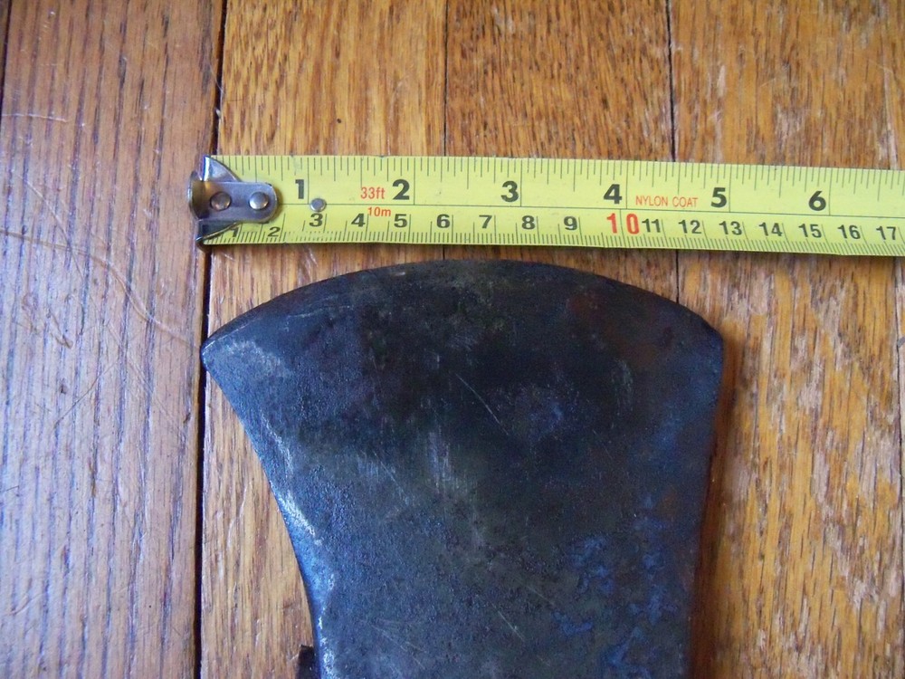 Vintage Unmarked Heavy Double Bit Axe Head