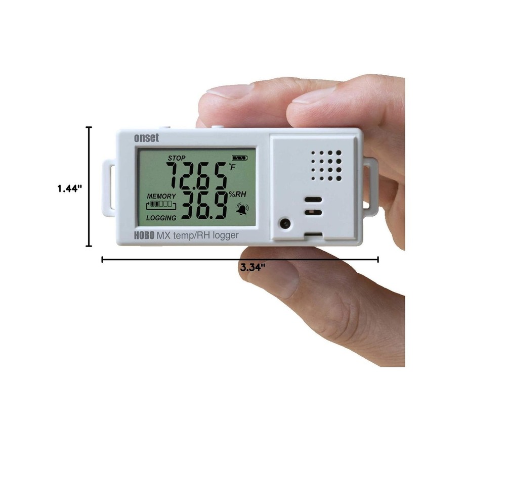 HOBO by Onset MX1101 - Temperature/Relative Humidity Data Logger