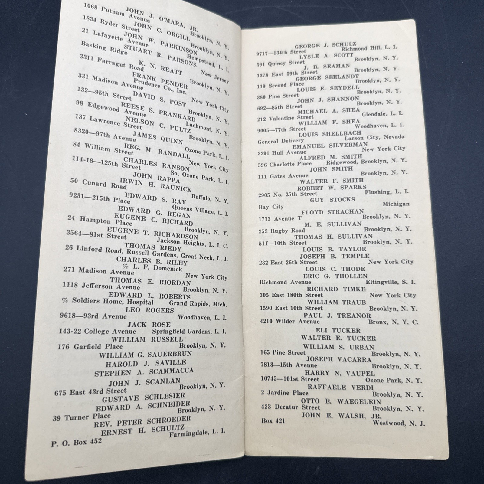 WWI 105th Field Artillery Battery B Guidon Yearbook menu reunion 27th Division