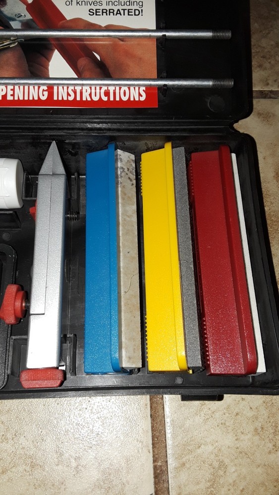 Smiths Professional Knife Sharpening Kit w/ Hardshell Case- New