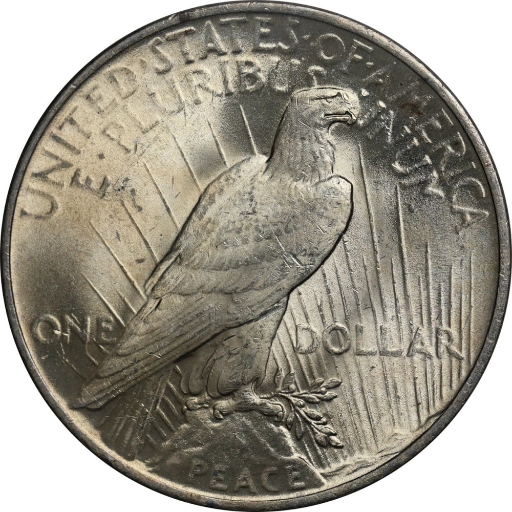 USA 1922 - 1935 Silver Peace Dollar - Random Date - UNC