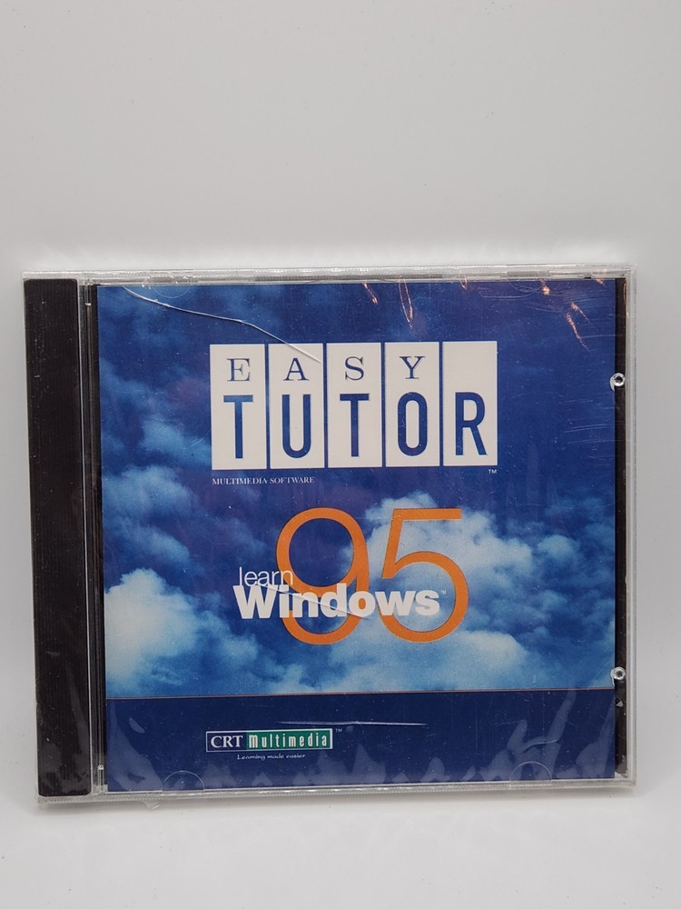 Learn Windows 95 Easy Tutor CD Brand New- C96