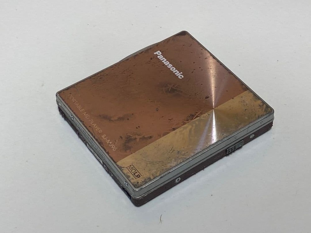 Panasonic Portable MD Player SJ-MJ90 Untested
