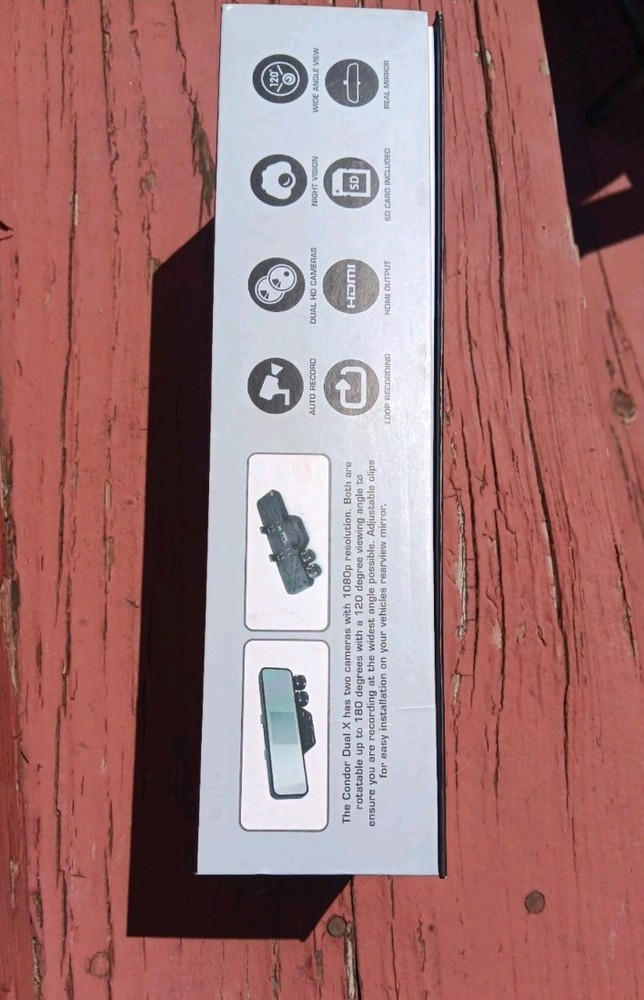 Condor Dual HD DVR Camera & Rearview Mirror