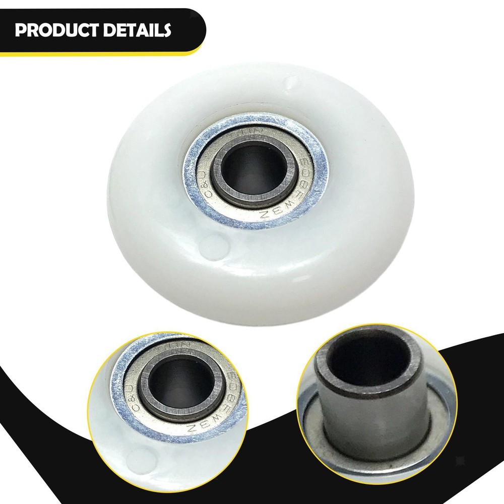 Rowing Machine Seat Wheel Smooth Professional High Load Capacity Replacement