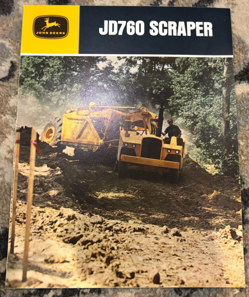 John Deere 760 Scraper Brochure AMIL25