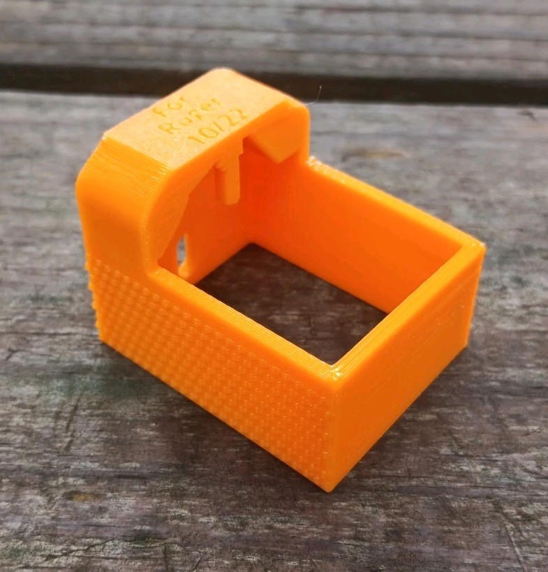 Magazine Loader Ruger 10/22 BX-1 Magazine Speedloader Thumb Saver! - Orange