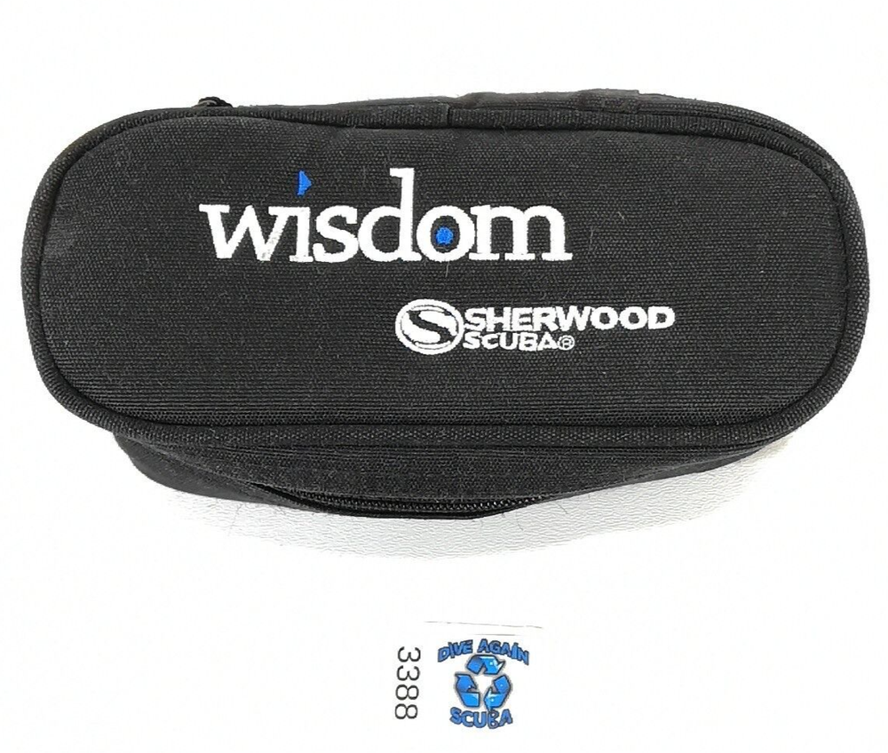 Sherwood Wisdom Padded Scuba Dive Console Computer Pocket Protector Case Diving