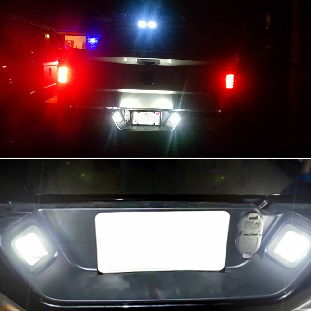 For 2003-2018 Dodge RAM 1500 2500 3500 LED SMD License Plate Light Bulbs