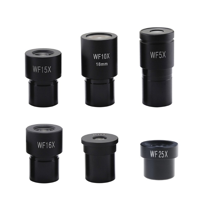 Biological Microscope Eyepiece Microscope Lens Accessories 23.2mm/0.9in Thread