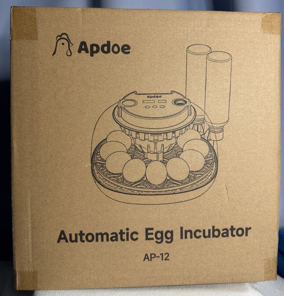Egg Incubator with Automatic Egg Turning and Humidity Control and Temperature Co