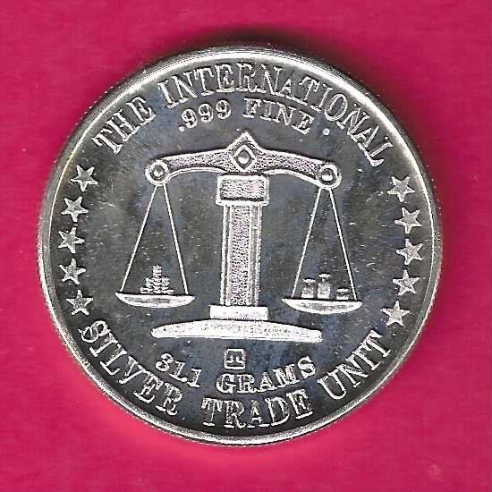 Mount Rushmore .999 SILVER ROUND