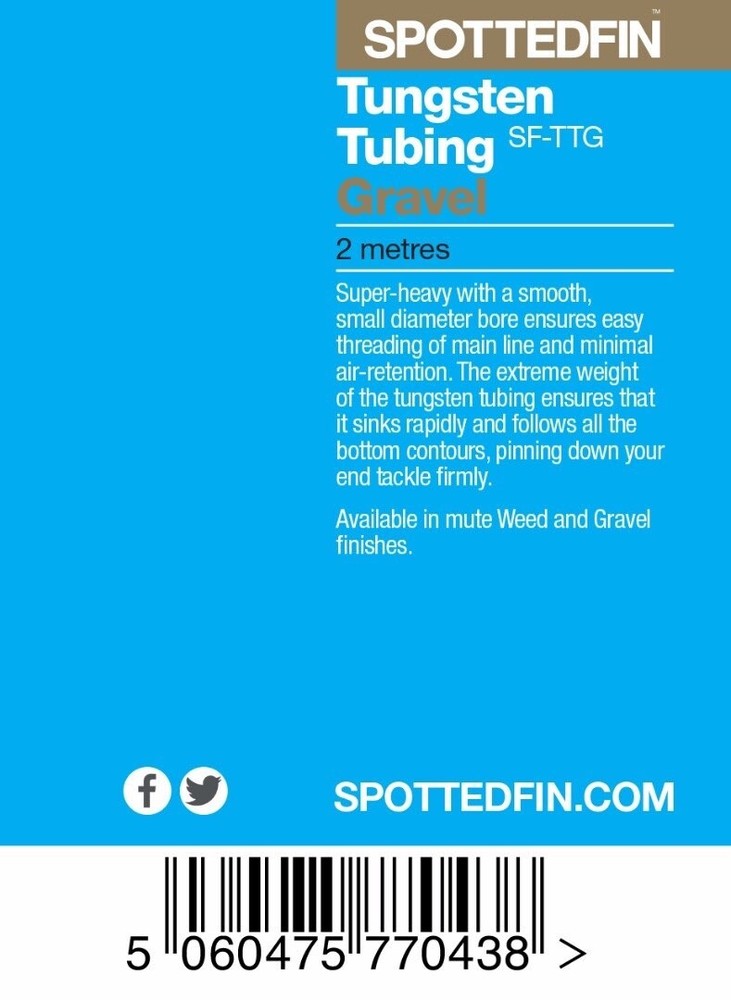 Spottedfin Tungsten Tubing 2m