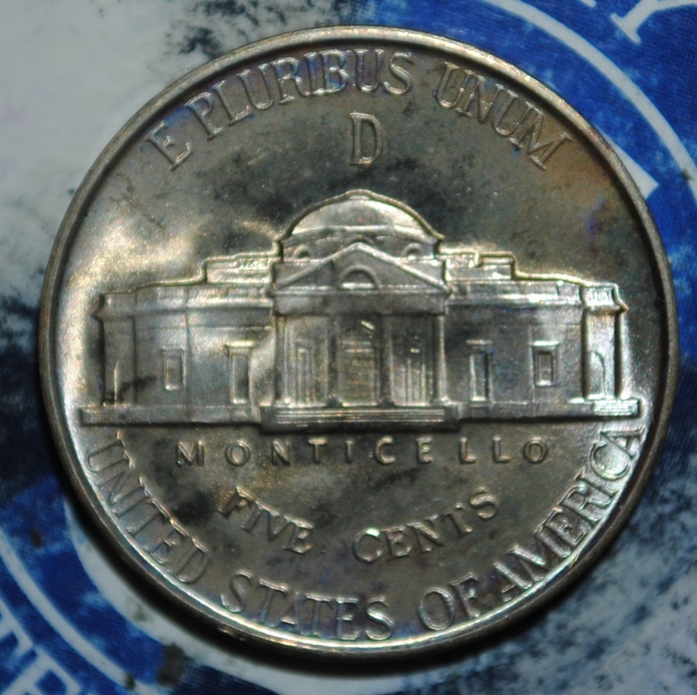 1943 D Jefferson Nickel {{{D198