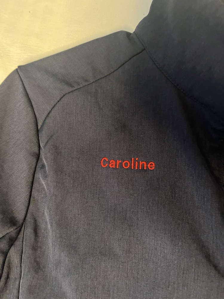 Chik Fil a Jacket Soft Shell Size Medium Full Zip Employee Uniform Oobe Lined