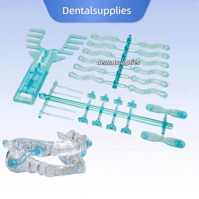 Dental Snore guard Sleep Apnea Protrusion Gauge Snore Guards Lab Accessories
