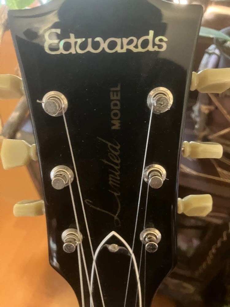 EDWARDS LESPAUL Limited Model Safe Packing!