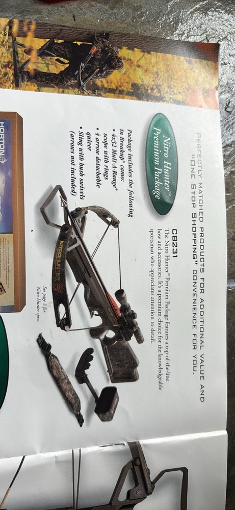 Horton Nitro Hunter Crossbow