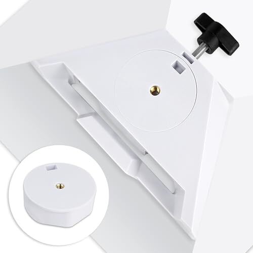 Starlink Mini Pipe Adapter, with 1/4 - 20 Threaded Tripod Mount Adapter