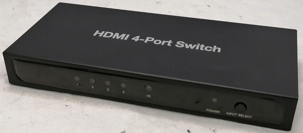FireFold 4×1 HDMI Switcher With Cables And Remote