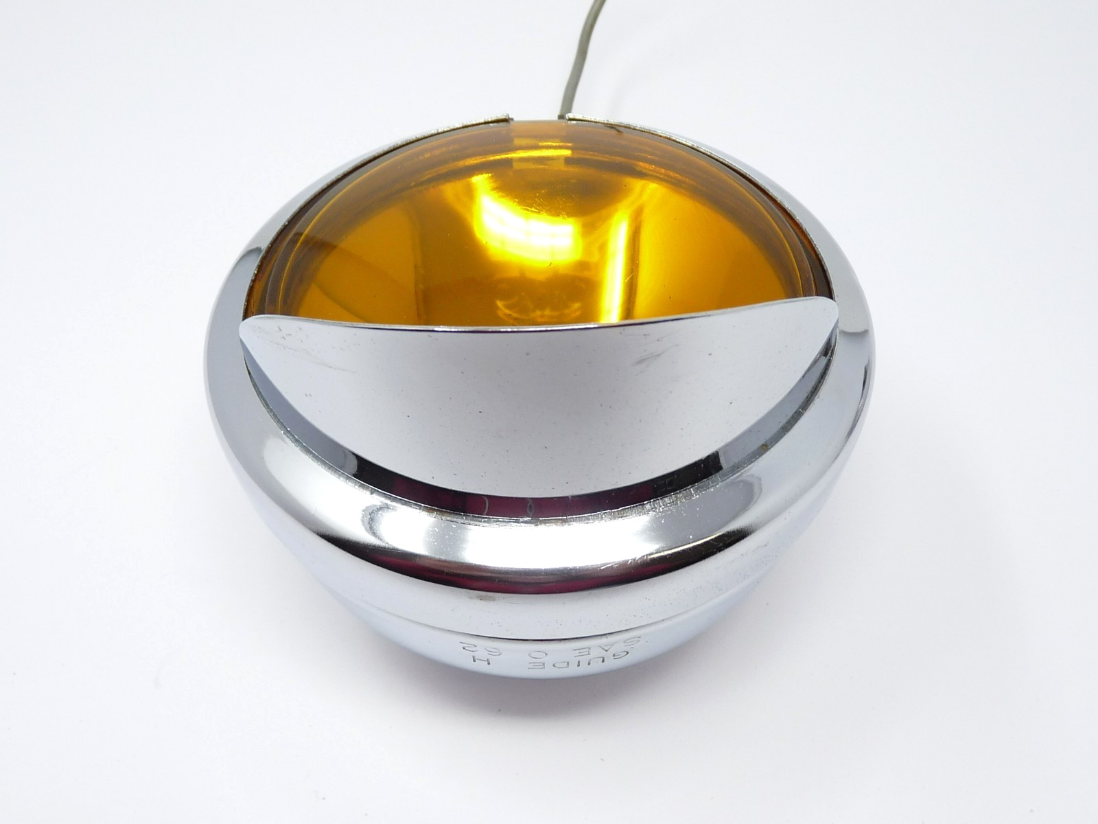 VINTAGE HARLEY DAVIDSON GUIDE 62 PANHEAD AUXILIARY FOG PASSING SPOT LAMPS LIGHTS