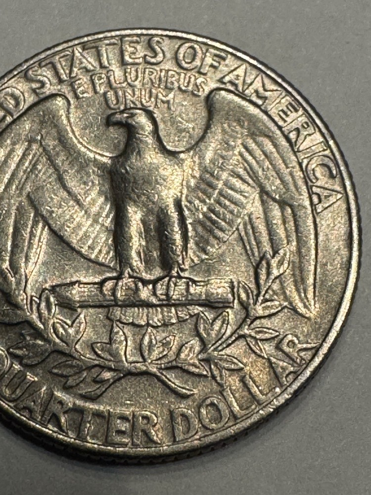 RARE 1973 WASHINGTON QUARTER "NO MINT MARK/RIM ERROR" Multiple Errors