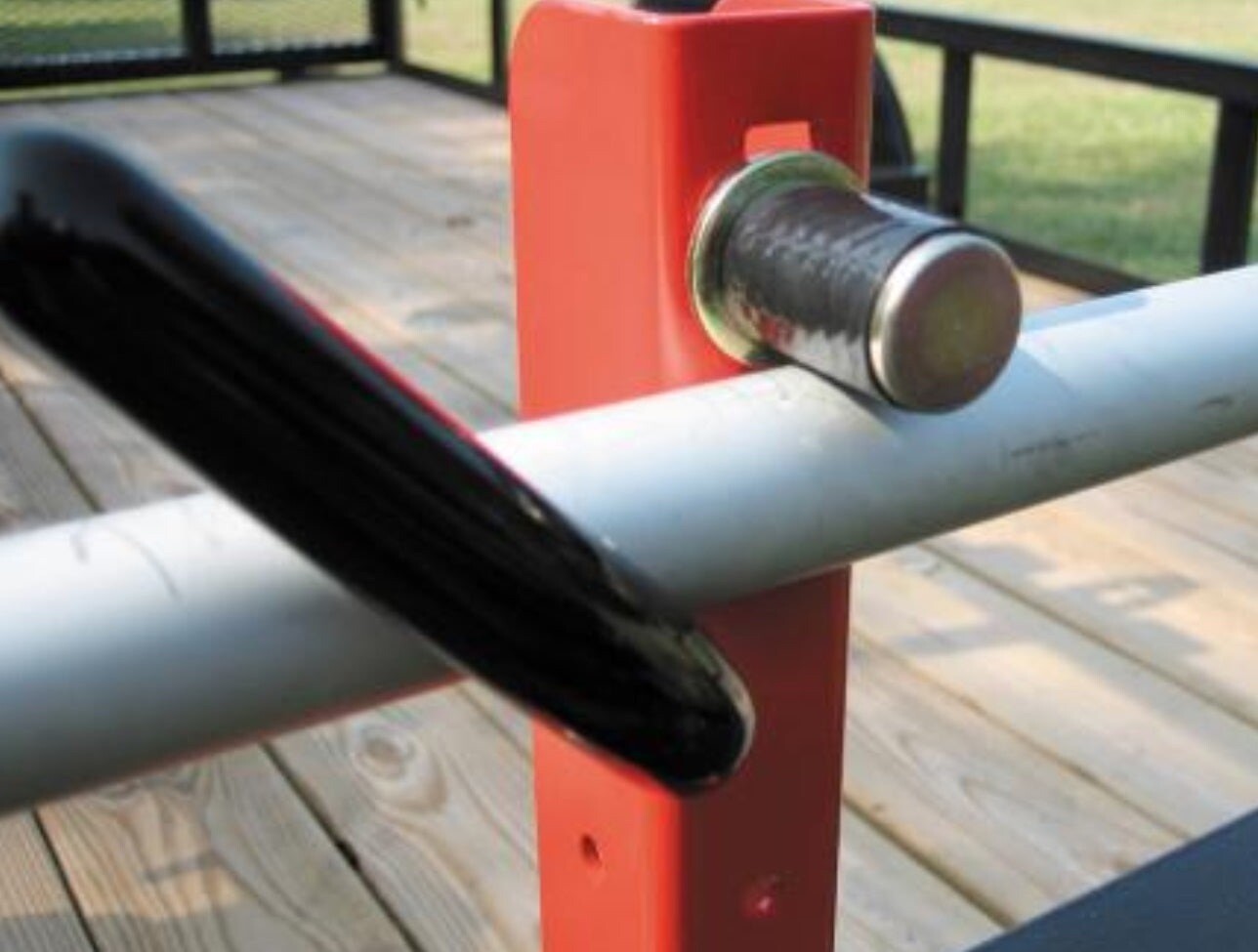 Jungle Jim's Trimmer Rack 3TR - Holds 3 Trimmers On Trailer - New in Box