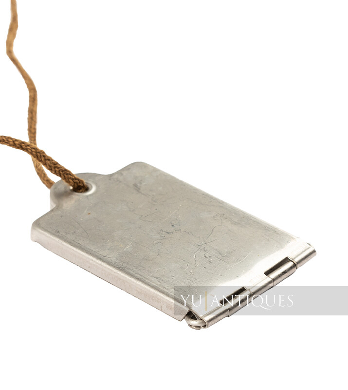 JNA YPA Yugoslavia Serbia Army Military ID Identification Plate Soldier Dog Tag