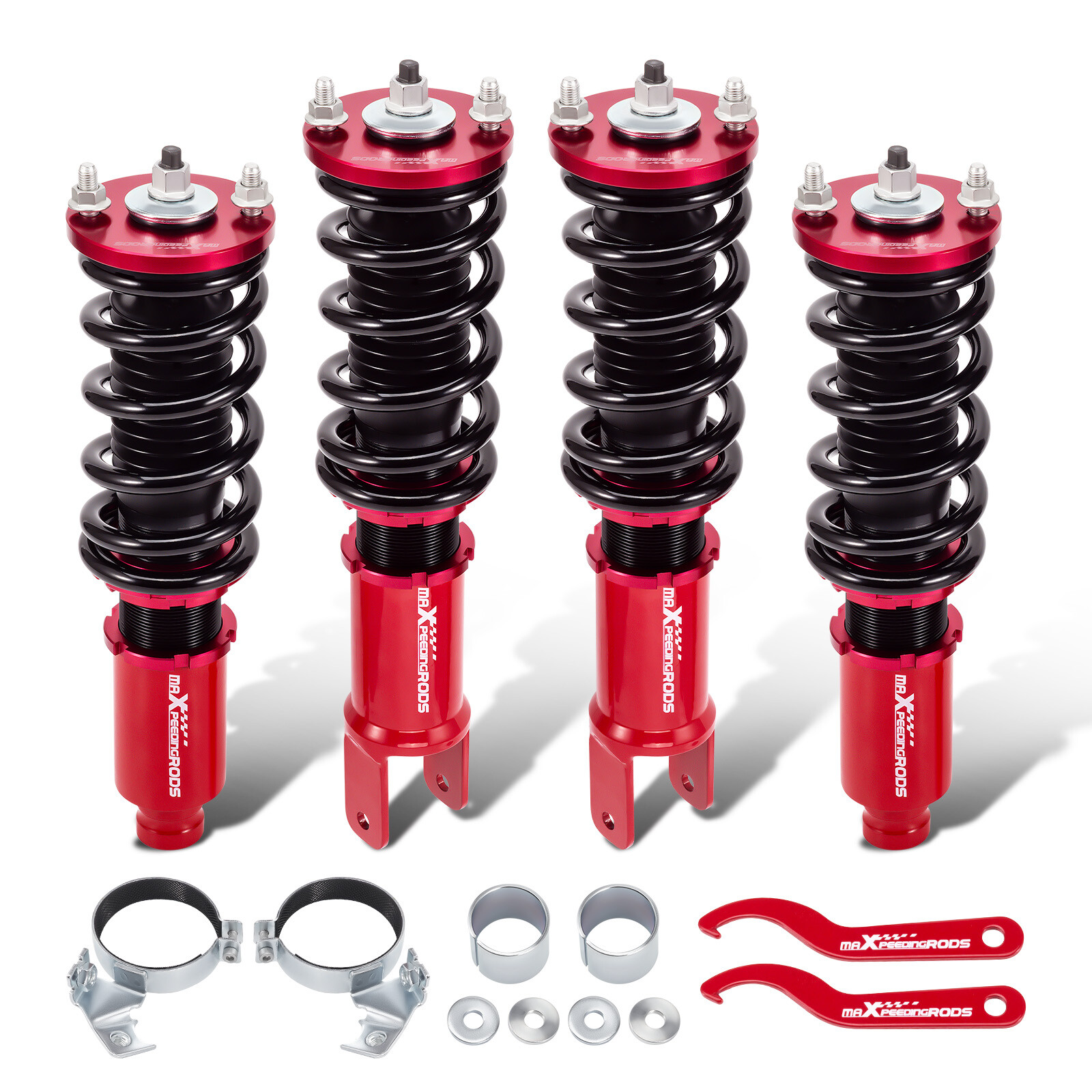 MAXPEEDINGRODS STREET ADJUSTABLE COILOVERS FOR HONDA CIVIC 92-00 INTEGRA 94-01