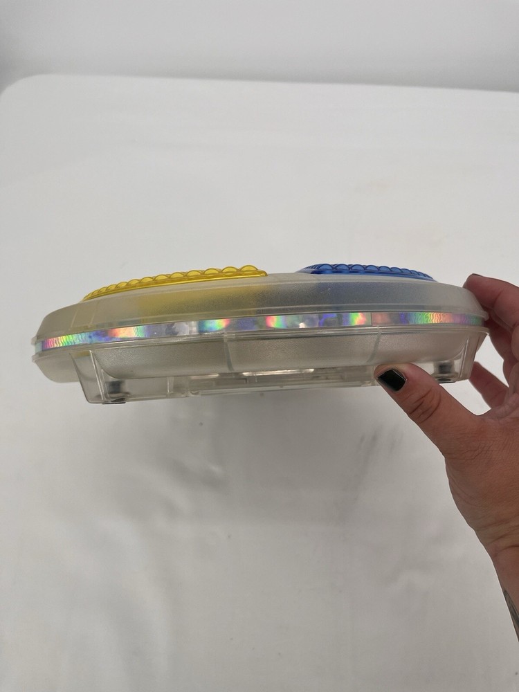 Milton Bradley 1997 Simon Electronic Memory Game Clear