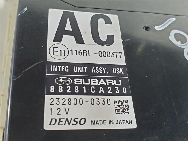 Control Multifunction Module ID-88281CA230 OEM 2017 Toyota 86