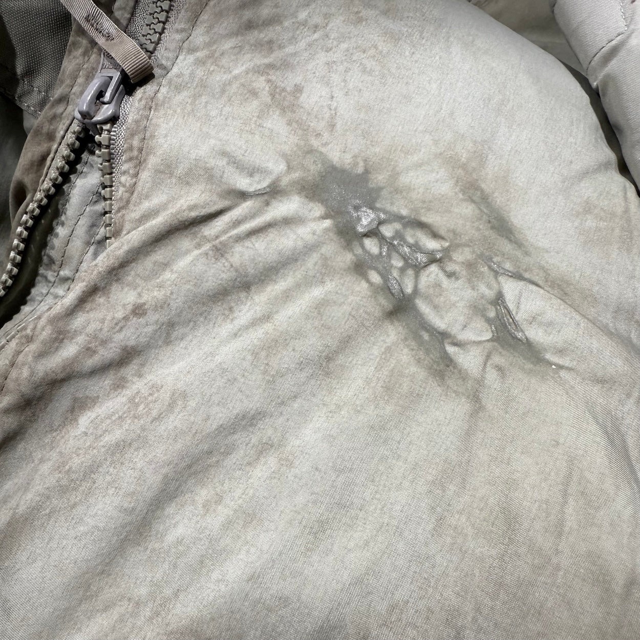 US Army Pants Generation III Extreme Cold Weather Level 7 PrimaLoft Damaged